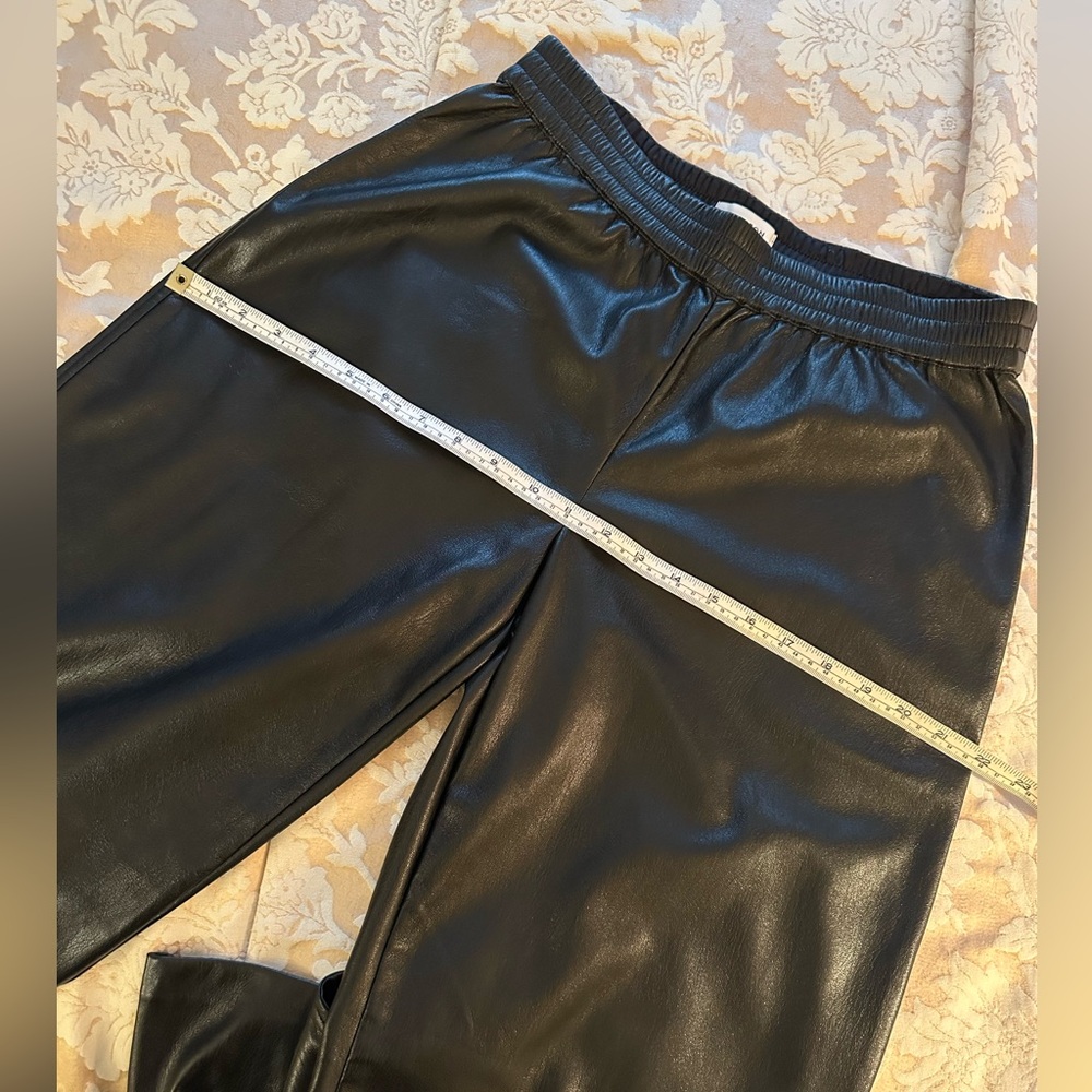 Babaton black vegan leather pant - Picture 5 of 10